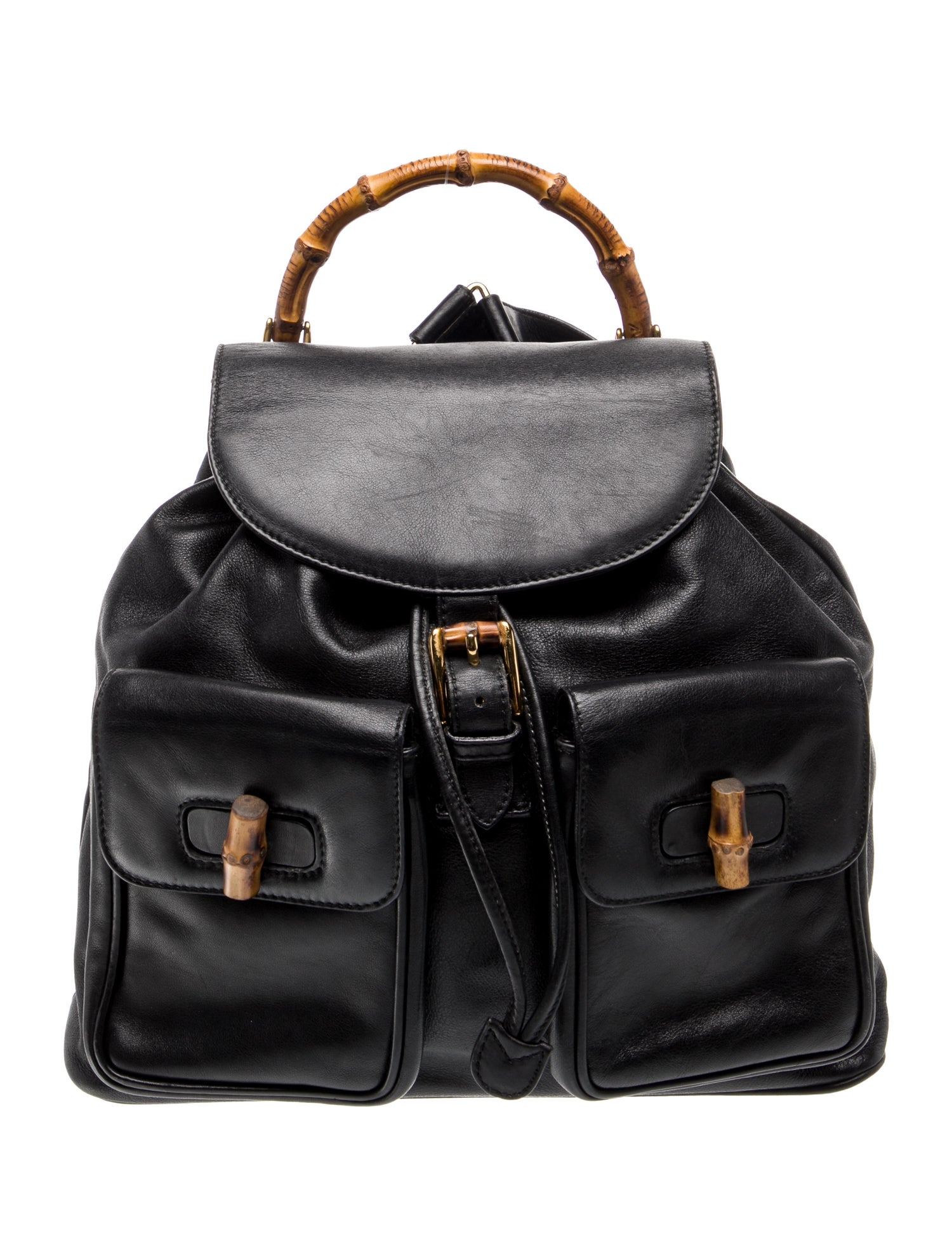 Gucci Bamboo Backpack Vintage