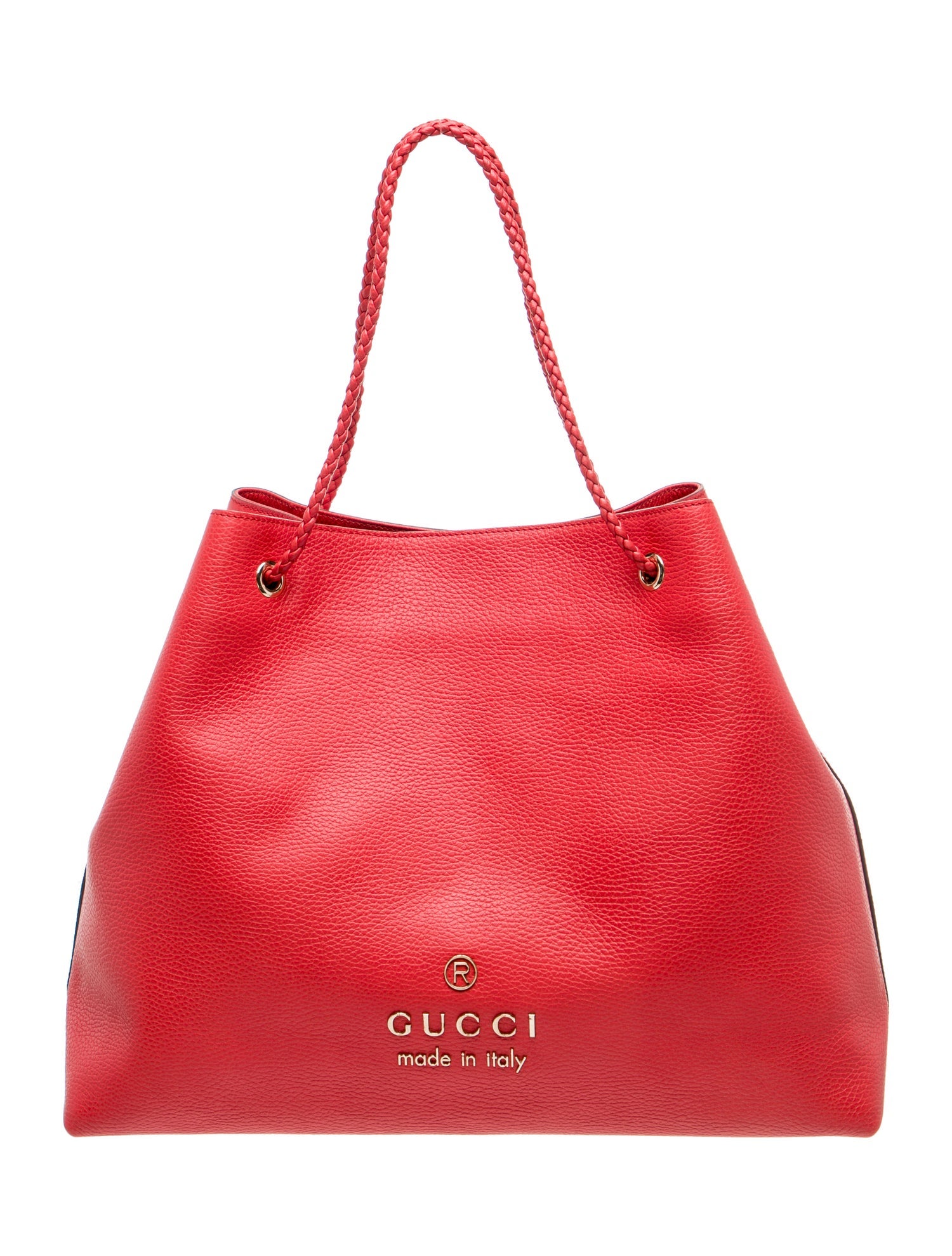 Gucci Leather Bucket Bag