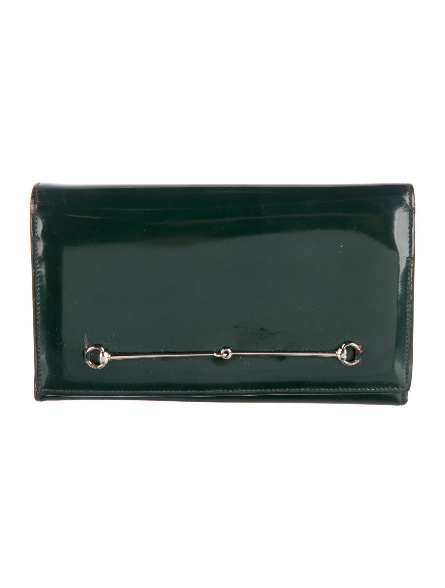 Gucci Vintage Horsebit Accent Continental Wallet