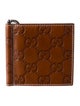 Gucci GG Signature Leather Wallet