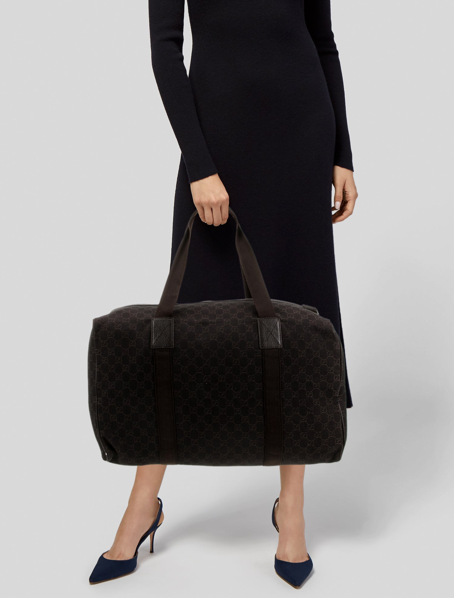 Gucci GG Canvas Weekender Bag