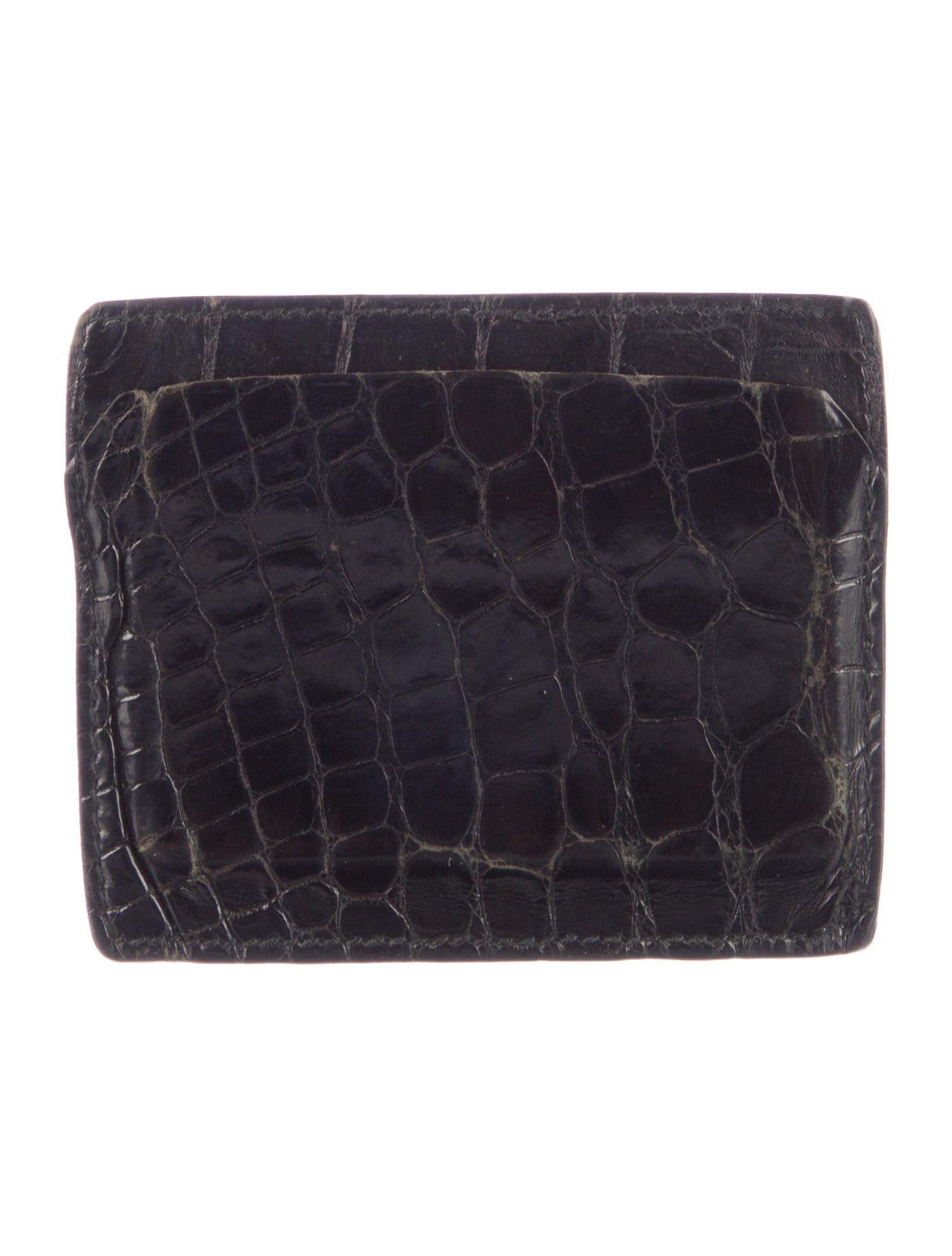 Gucci Alligator Card Holder