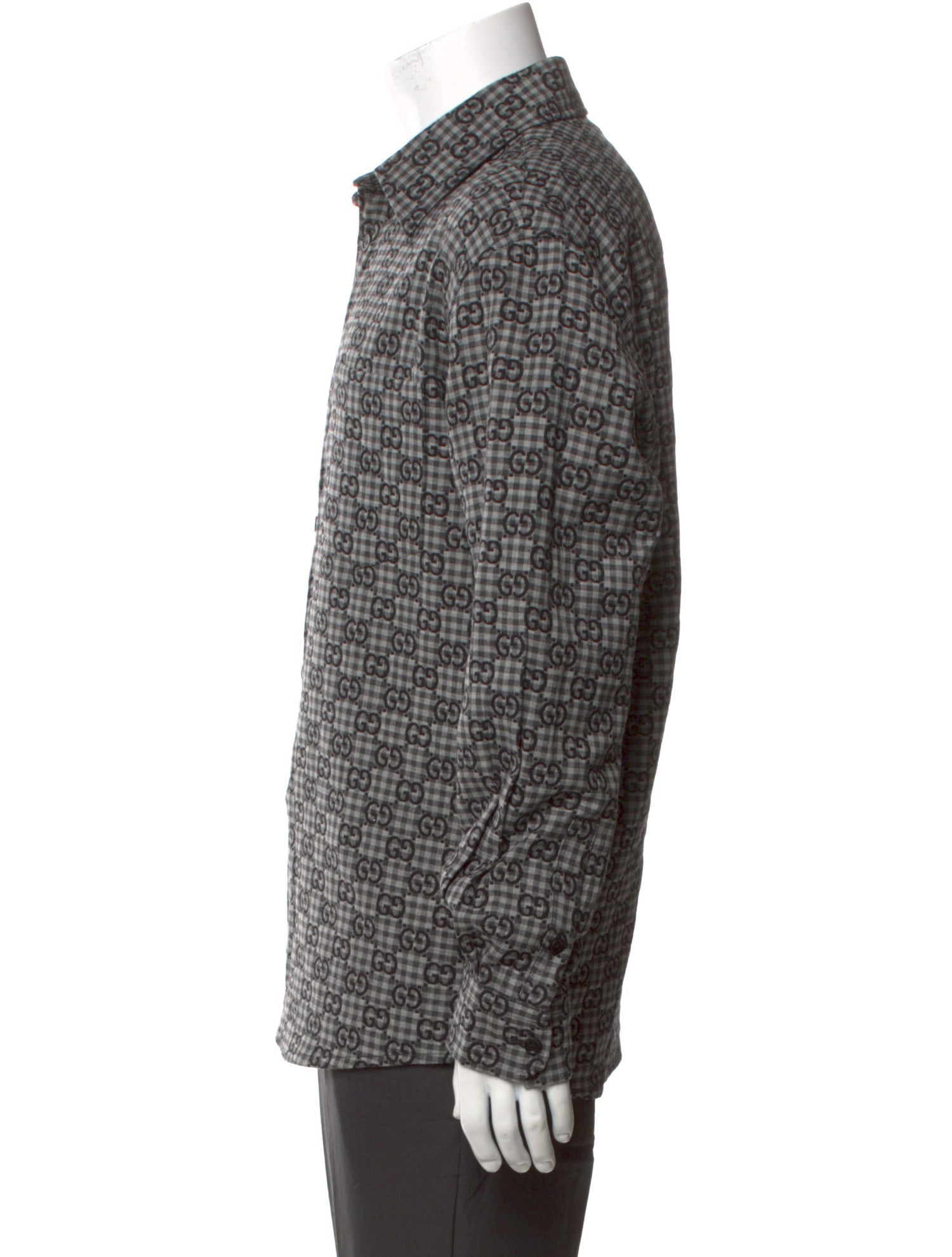 Gucci GG Logo Long Sleeve Shirt