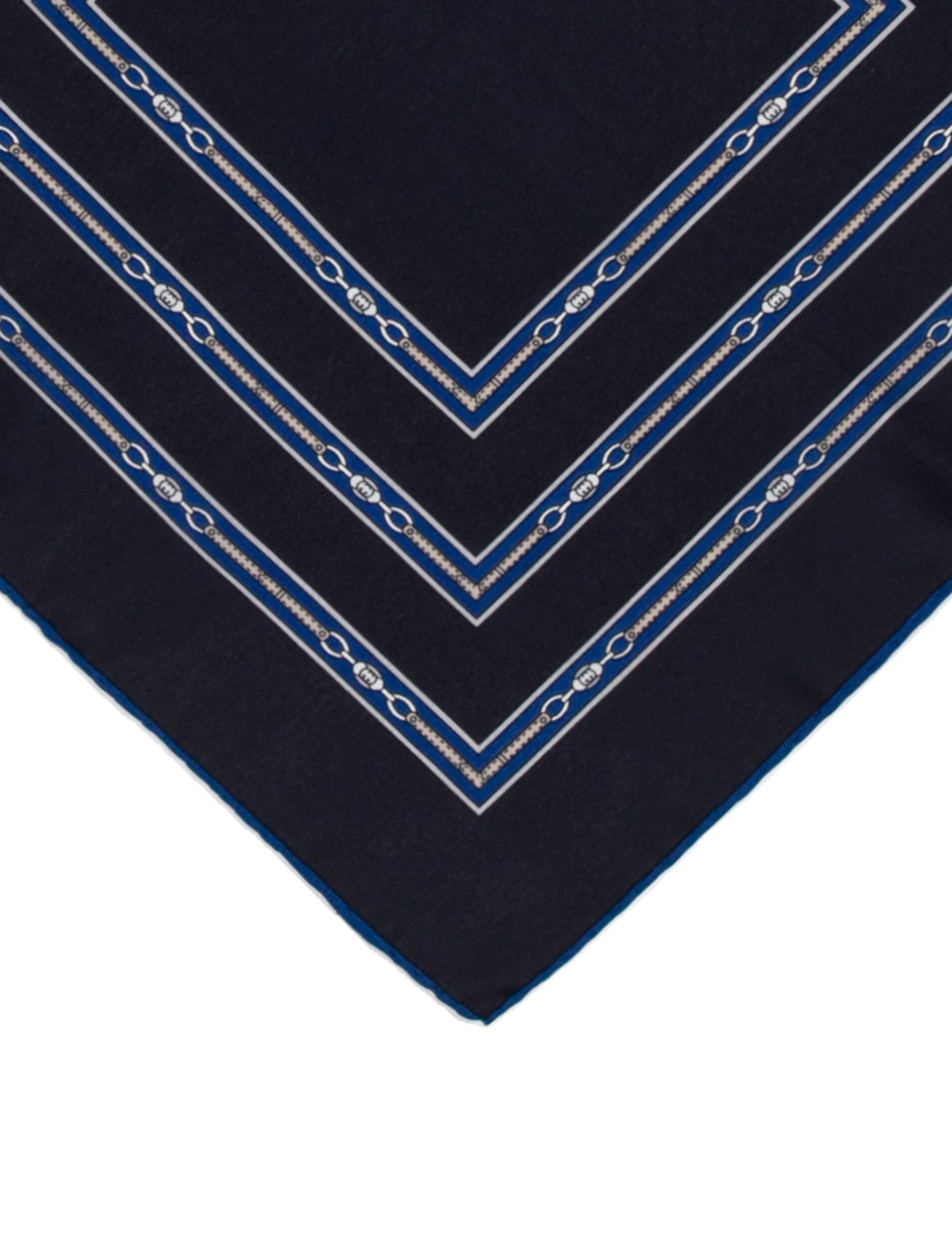 Gucci Silk Patterned Pocket Square