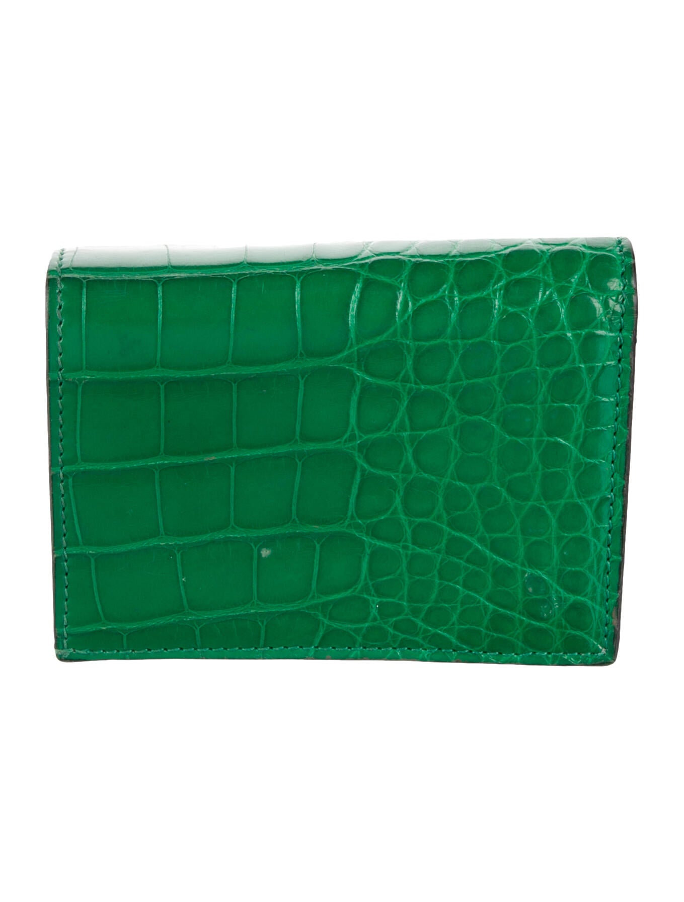 Gucci Double G Logo Leather Wallet