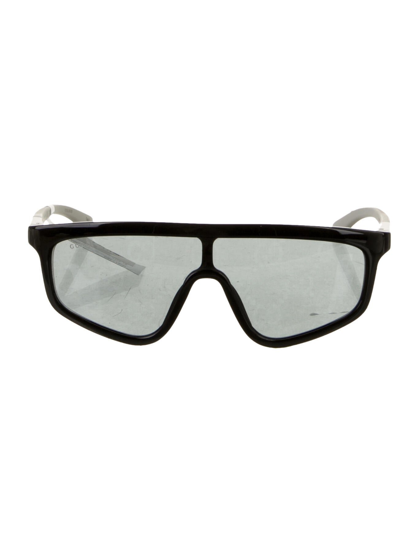 Gucci Shield Mirrored Sunglasses