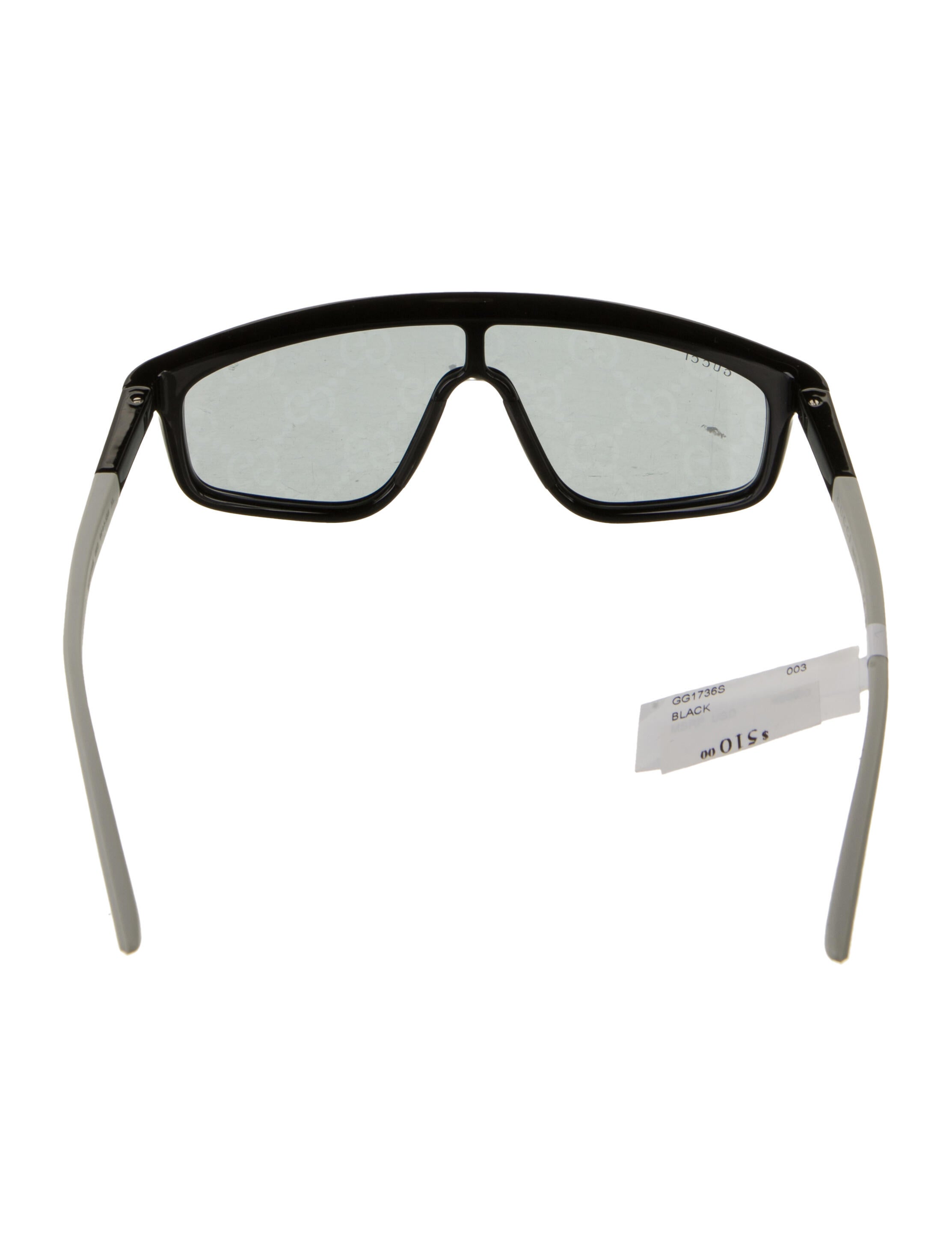 Gucci Shield Mirrored Sunglasses