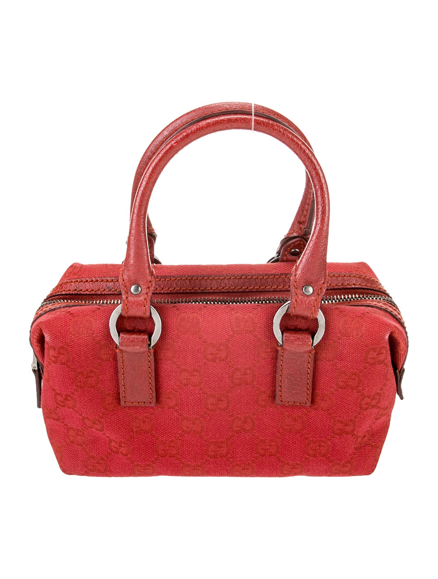 Gucci GG Canvas Top Handle Bag Vintage