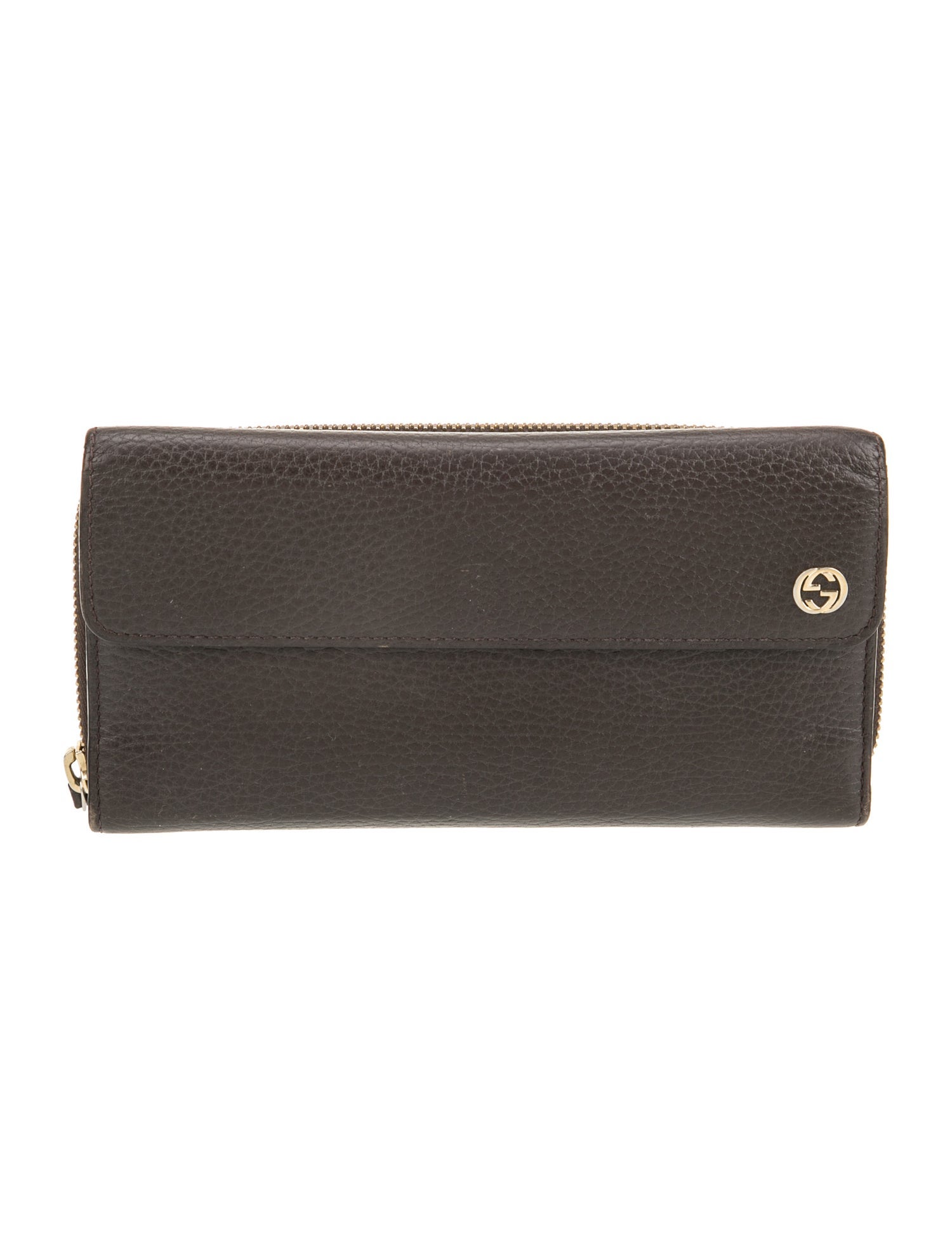 Gucci Leather Continental Wallet