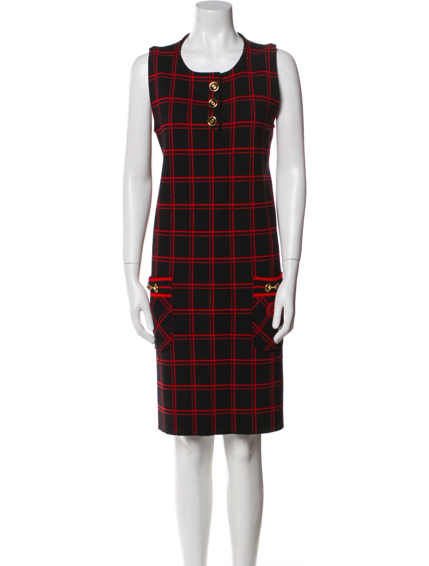 Gucci Wool Knee-Length Dress