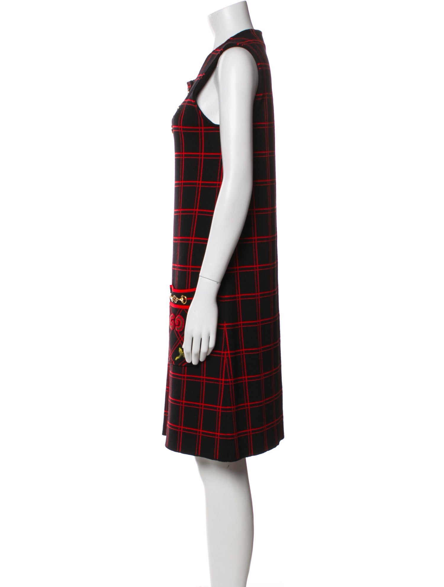Gucci Wool Knee-Length Dress