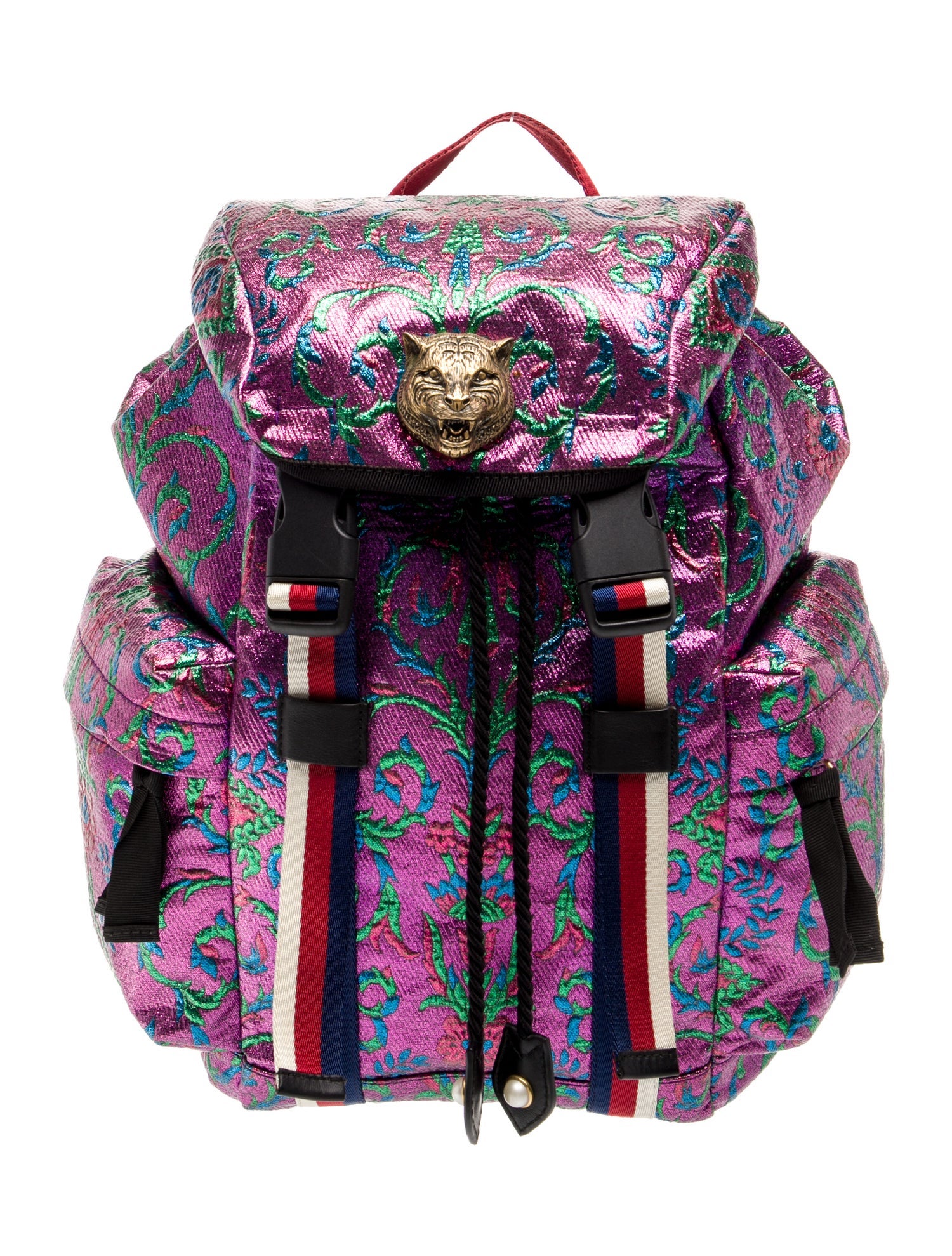 Gucci Faux Pearl Brocade Techpak