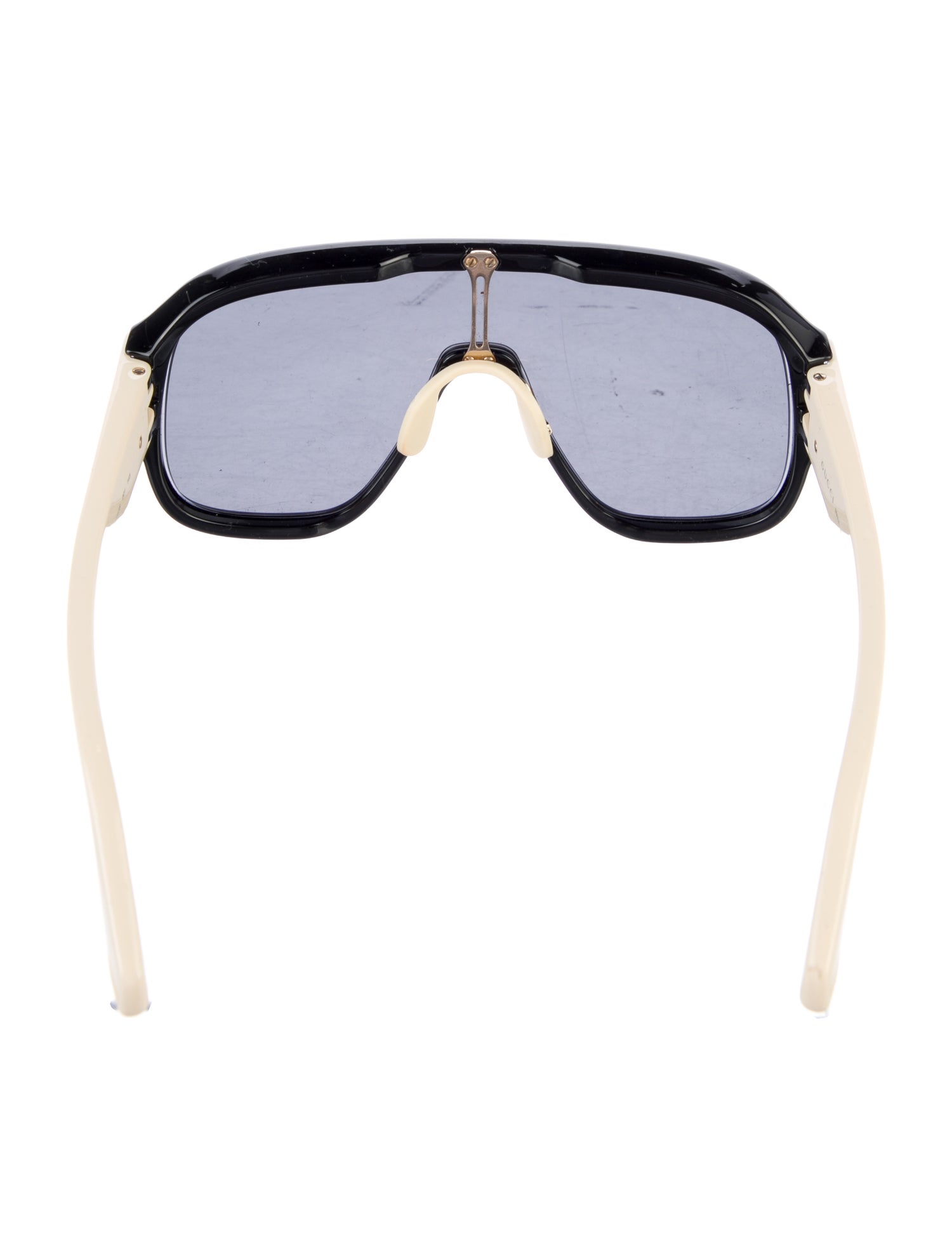 Gucci Shield Tinted Sunglasses