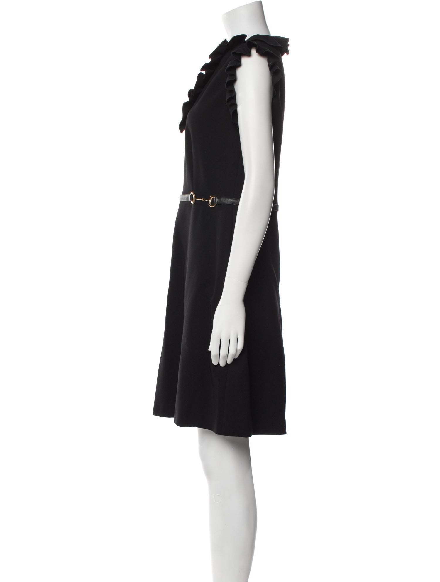 Gucci V-Neck Mini Dress