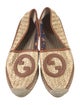 Gucci Straw Patterned Espadrilles