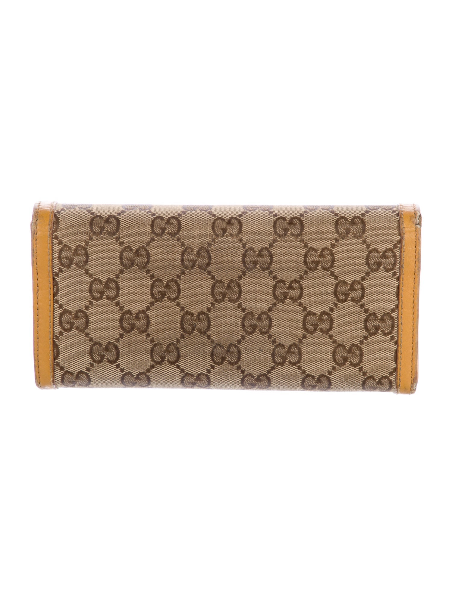 Gucci GG Canvas Canvas Continental Wallet