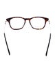 Gucci Web Accent Round Eyeglasses