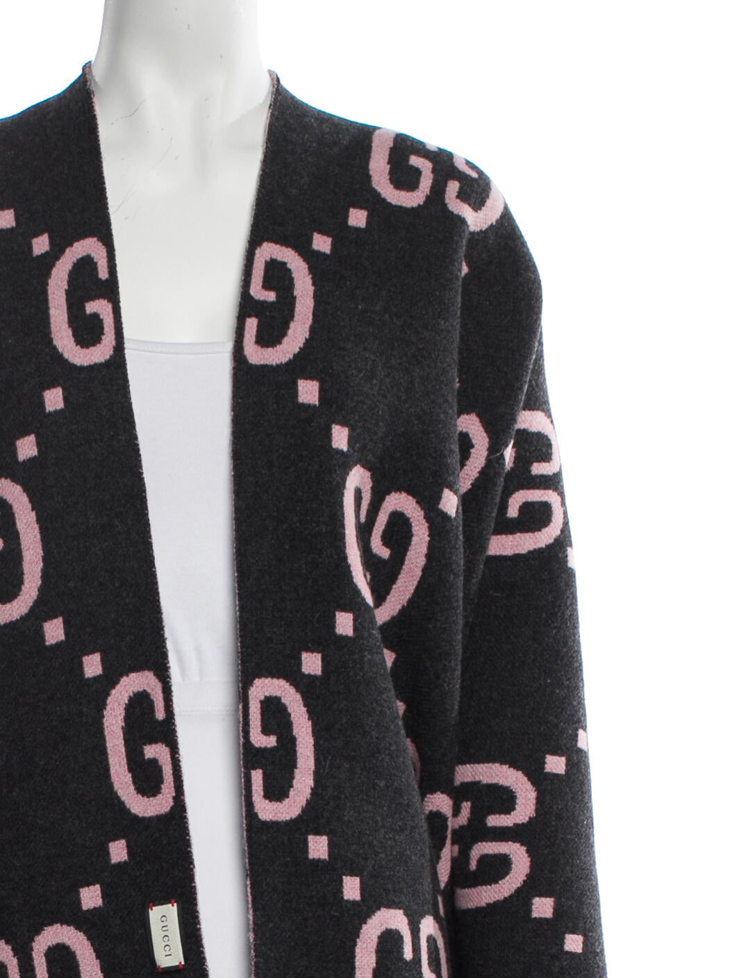 Gucci Wool GG Logo Shawl