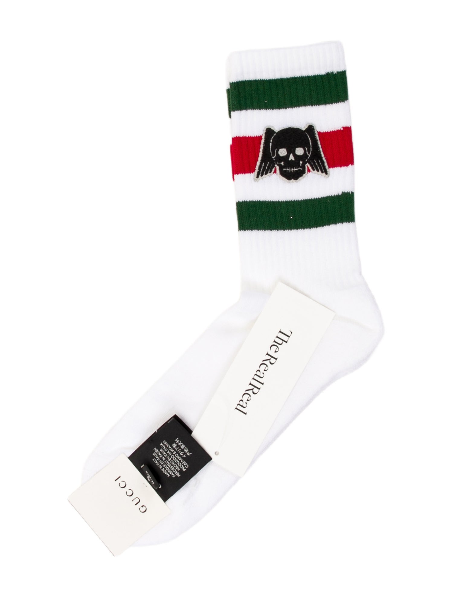 Gucci Winged Skull Socks w/Tags