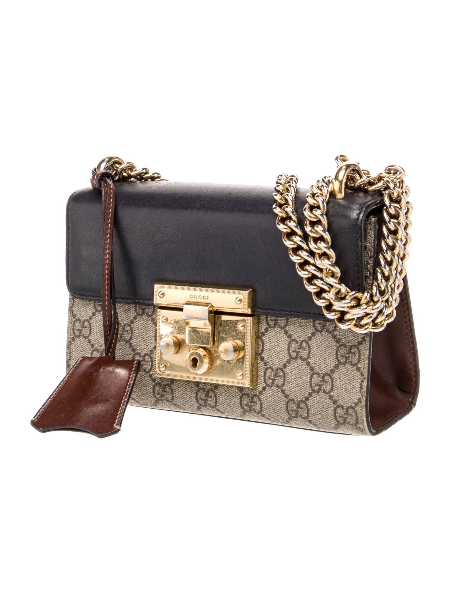 Gucci GG Supreme Padlock Small