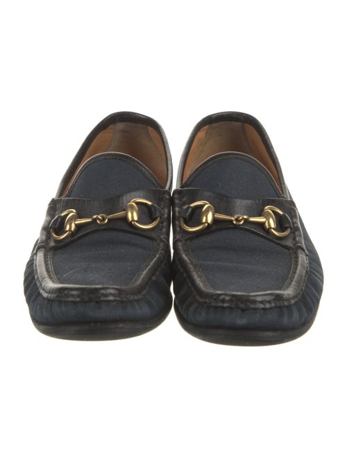 Gucci Horsebit Accent Leather Dress Loafers
