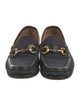 Gucci Horsebit Accent Leather Dress Loafers