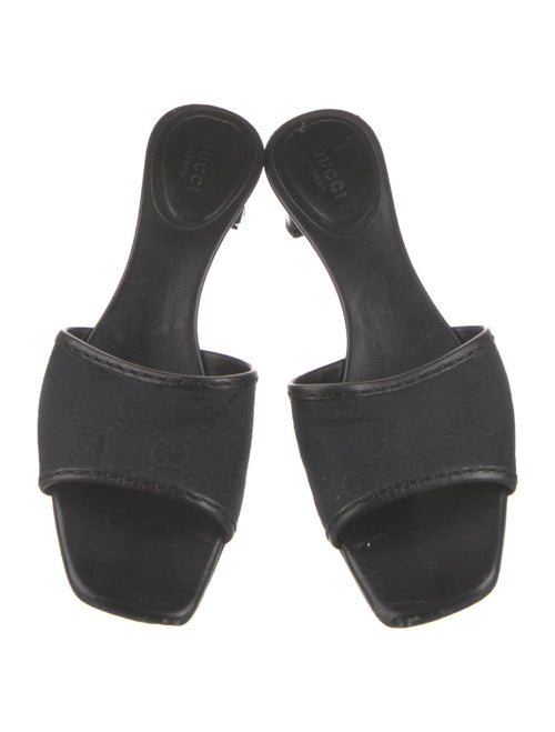 Gucci GG Canvas Jacquard Slides