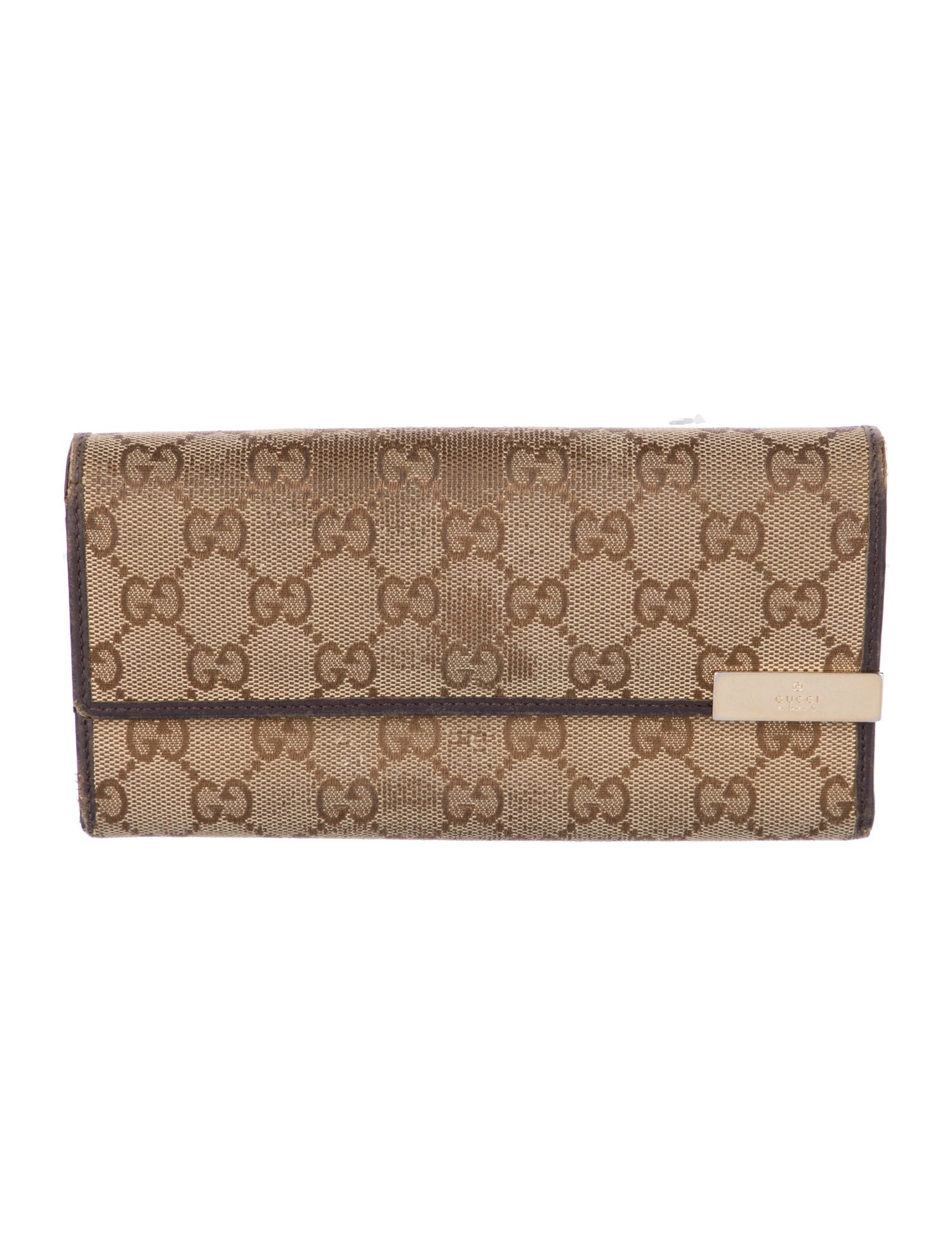 Gucci GG Canvas Canvas Continental Wallet