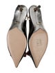 Gucci Patent Leather Crystal Embellishments Mules