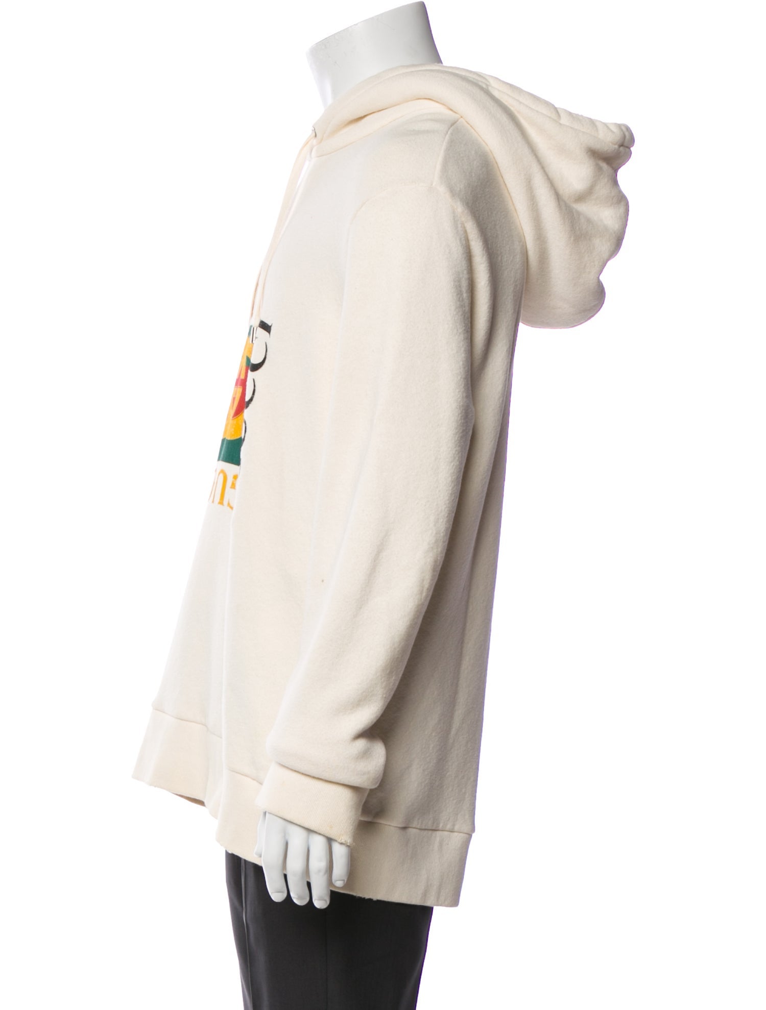 Gucci Web Accent Crew Neck Hoodie