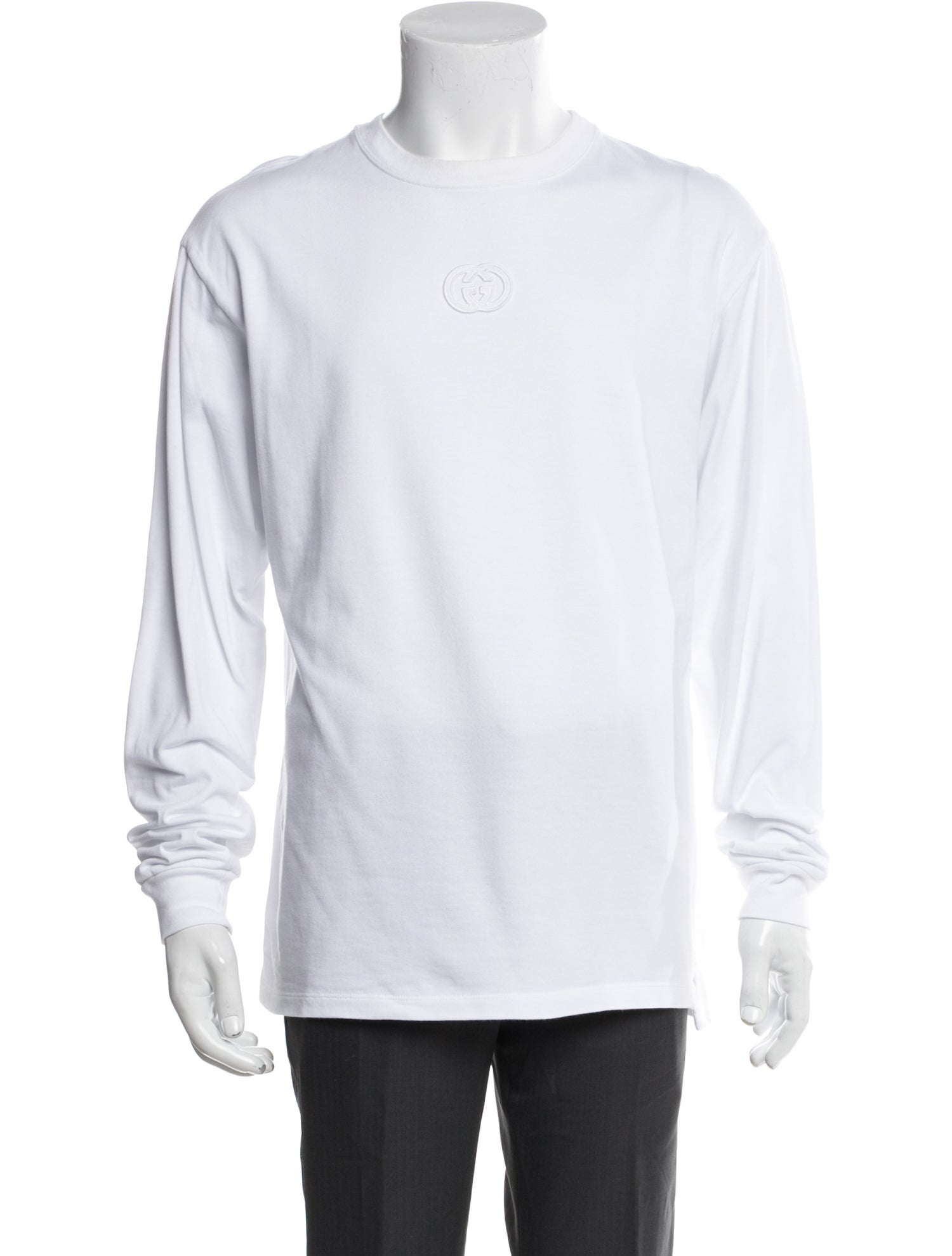 Gucci Interlocking G Logo Crew Neck T-Shirt