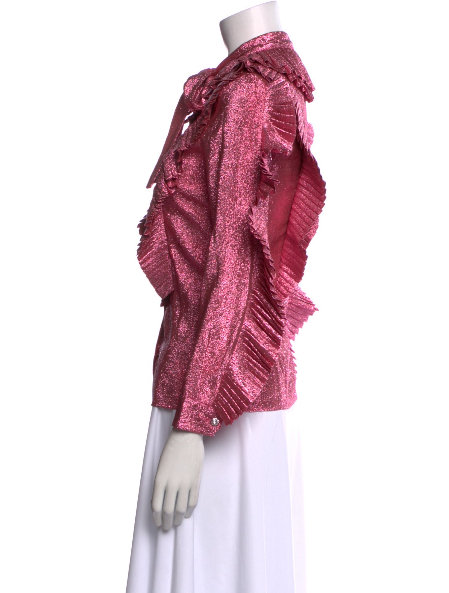 Gucci 2016 Printed Button-Up Top