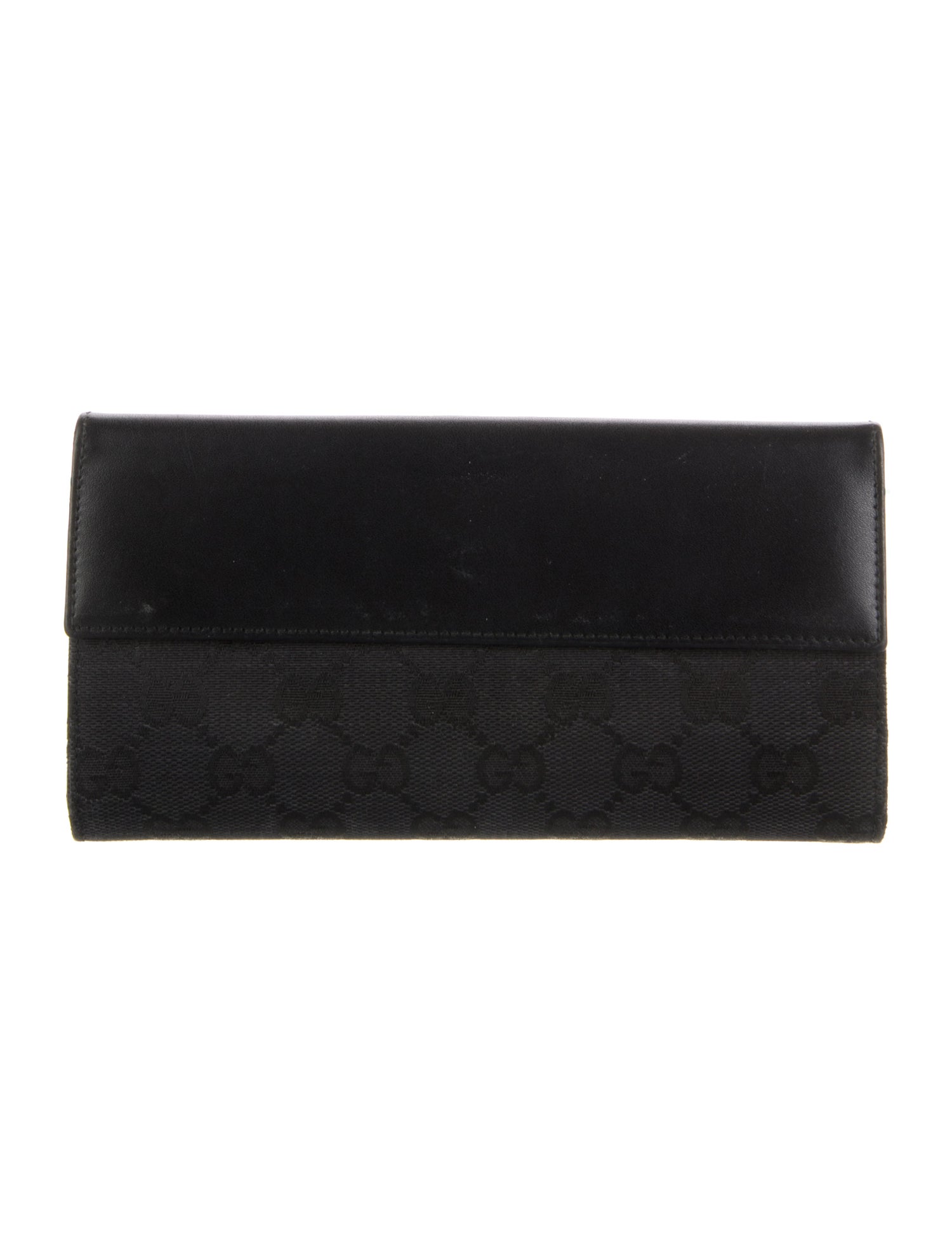 Gucci Vintage GG Canvas Wallet
