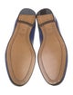Gucci Web Accent Leather Loafers