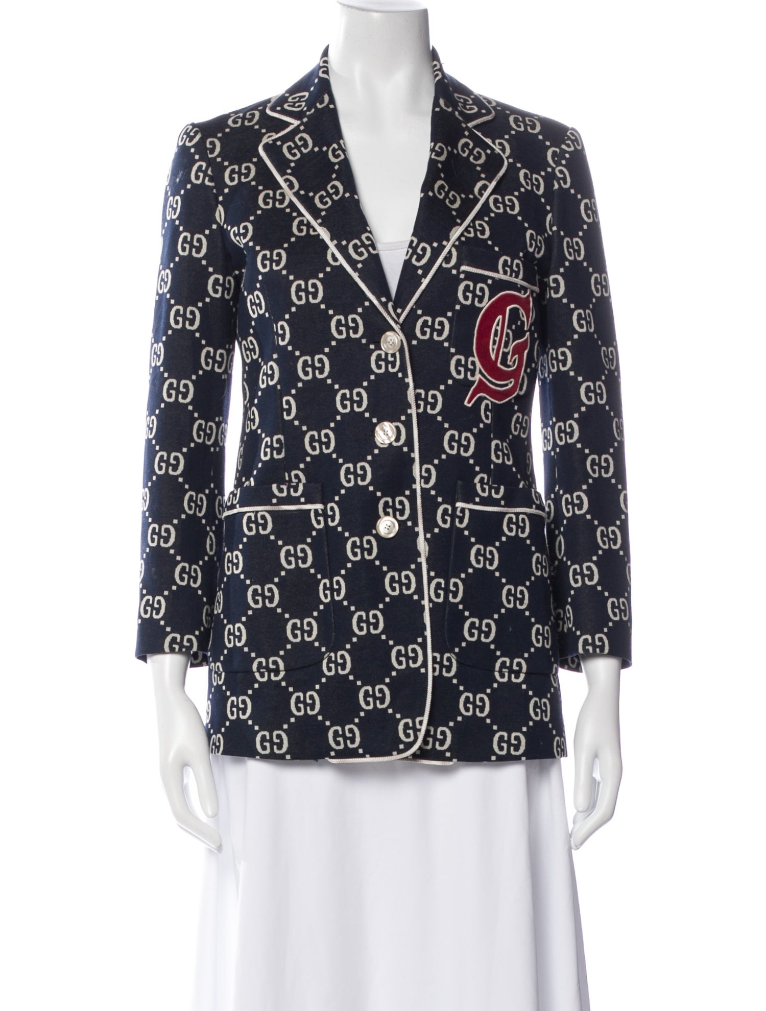 Gucci 2018 Floral Print Blazer