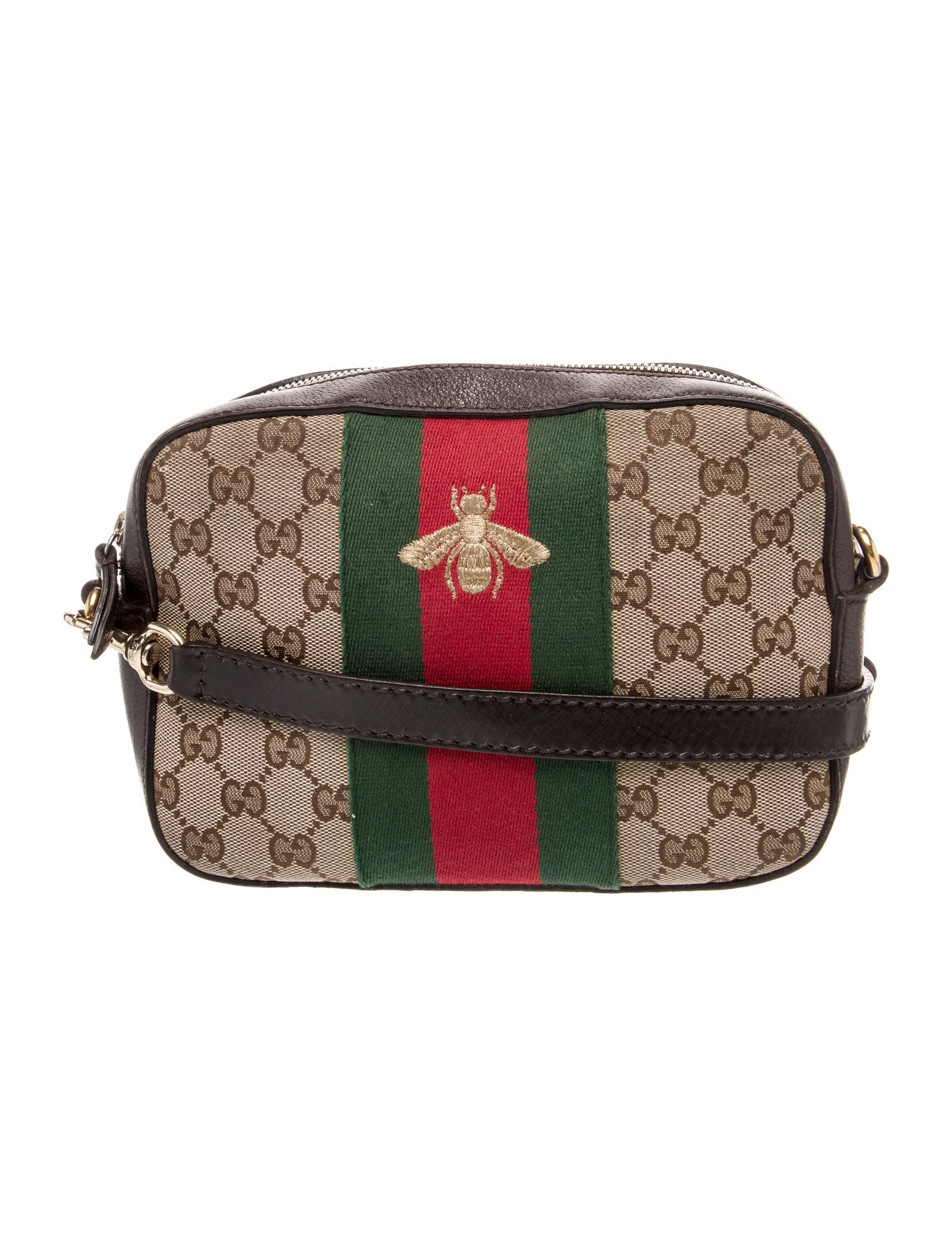 Gucci GG Canvas Webby Bee