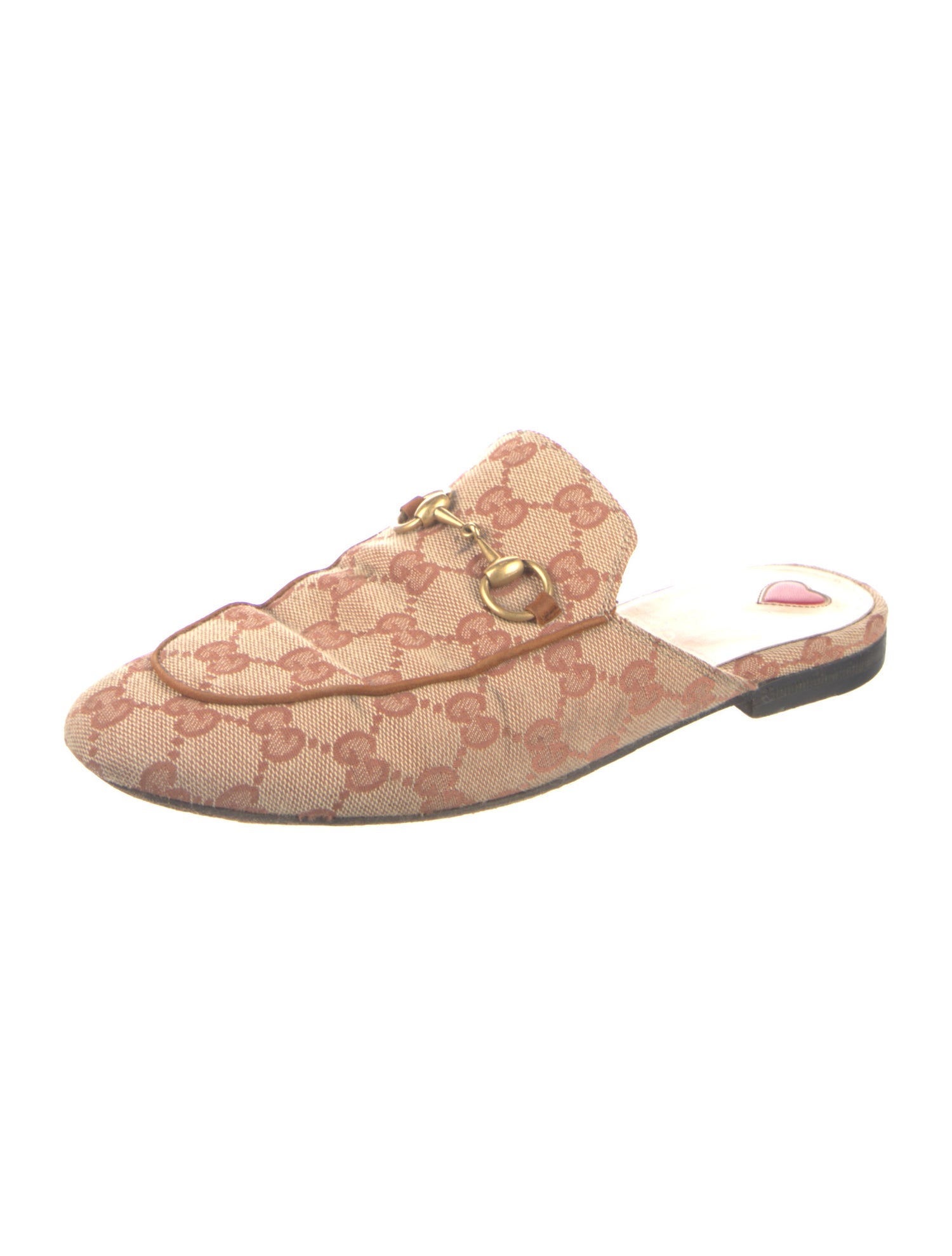 Gucci GG Canvas Canvas Mules