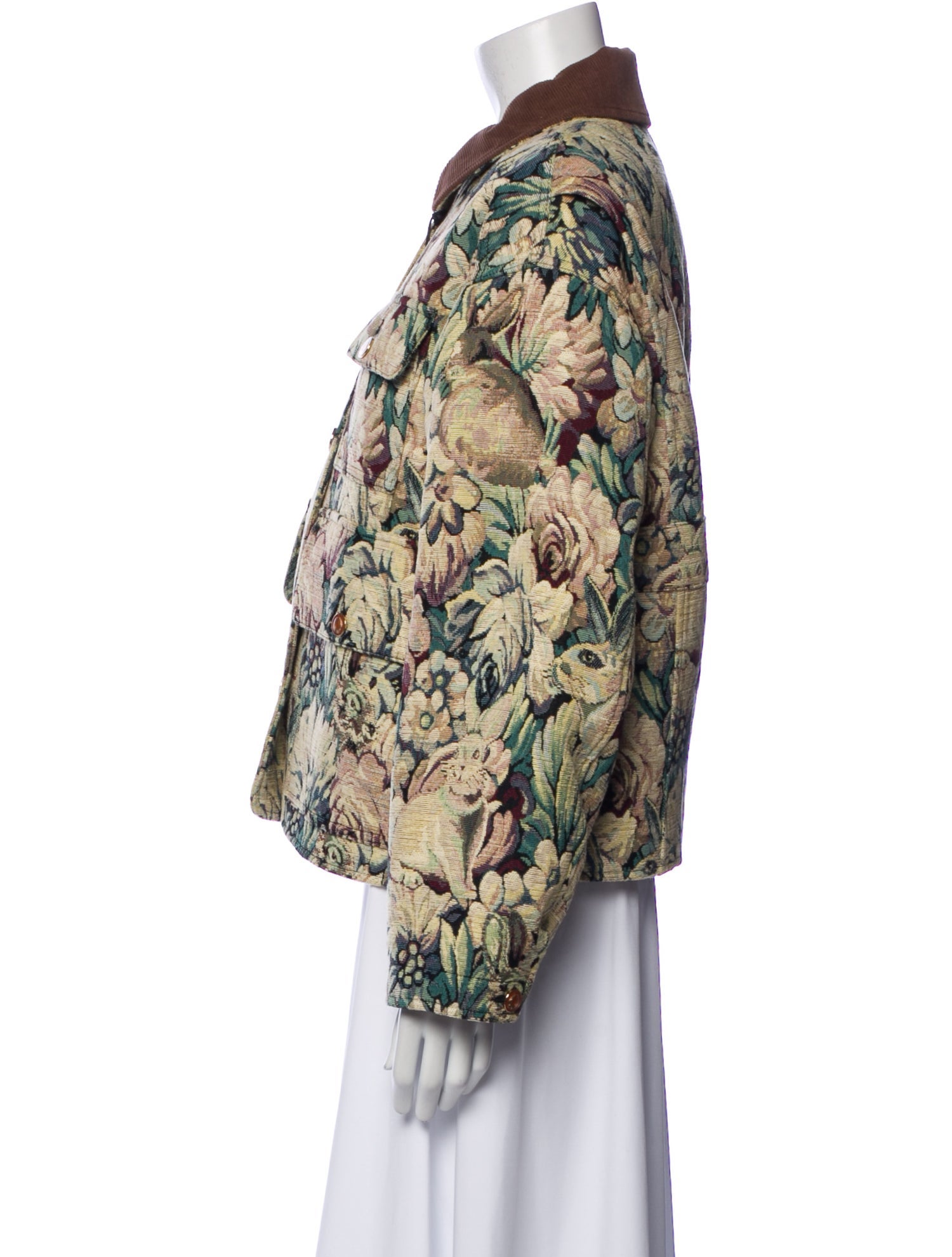 Gucci 2023 Floral Print Blazer w/ Tags