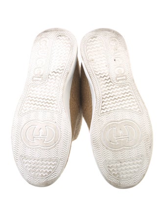 Gucci Web Accent Shearling Boots