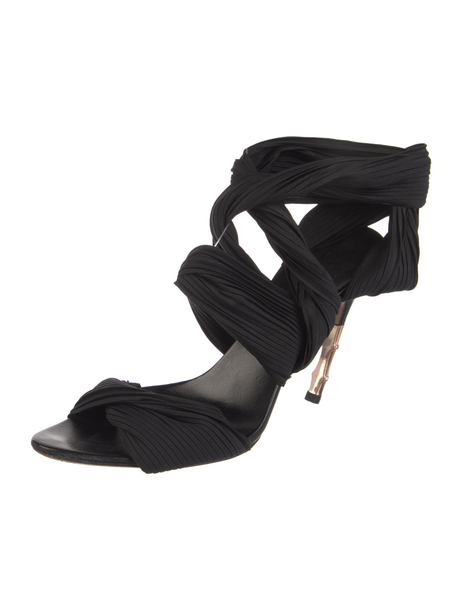 Gucci Bamboo Accent Sandals