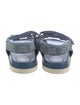 Gucci Denim Printed Sandals