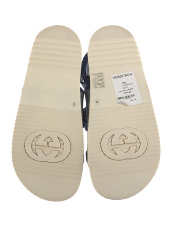 Gucci Denim Printed Sandals