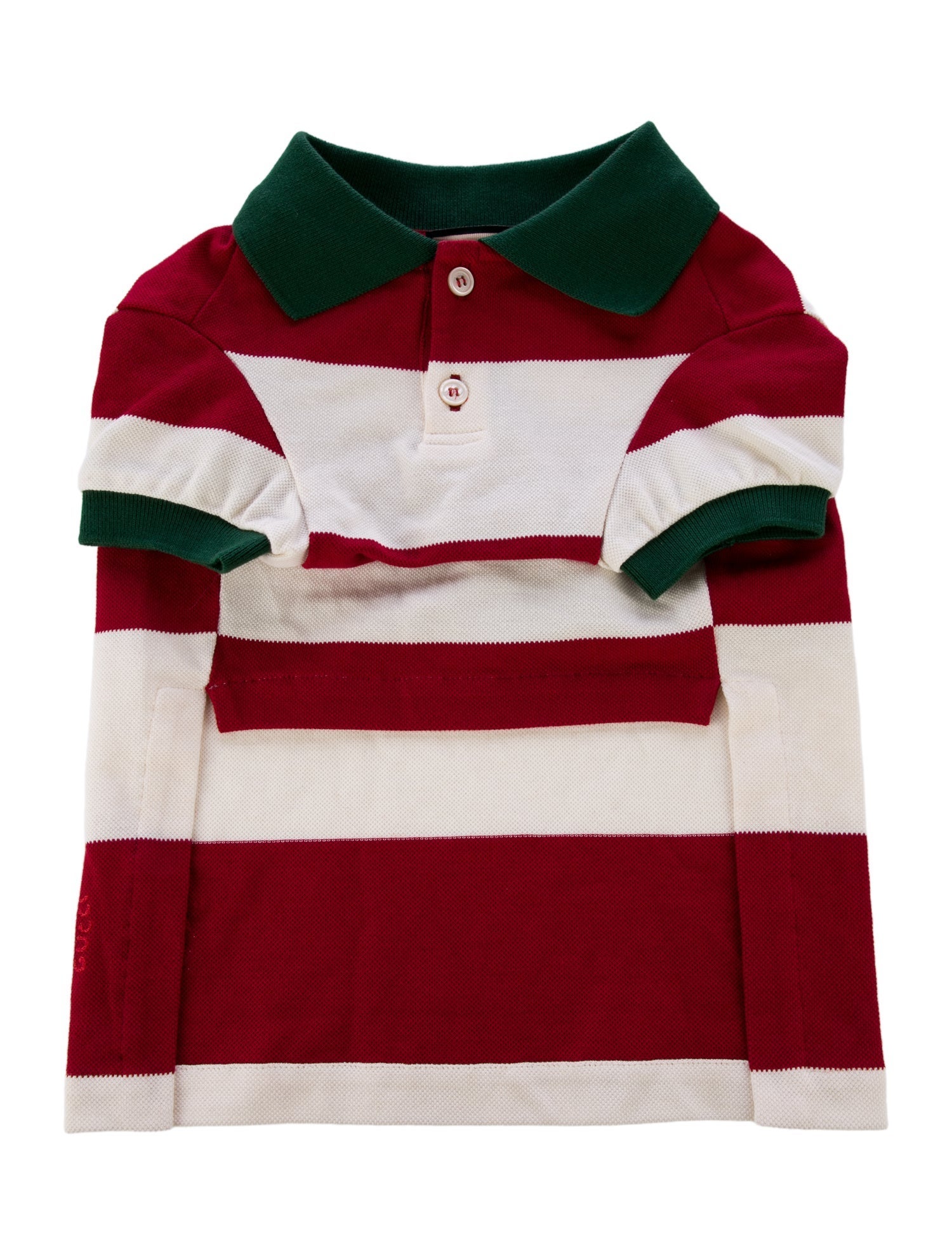 Gucci Dog Cotton Pet Strawberry Polo Shirt