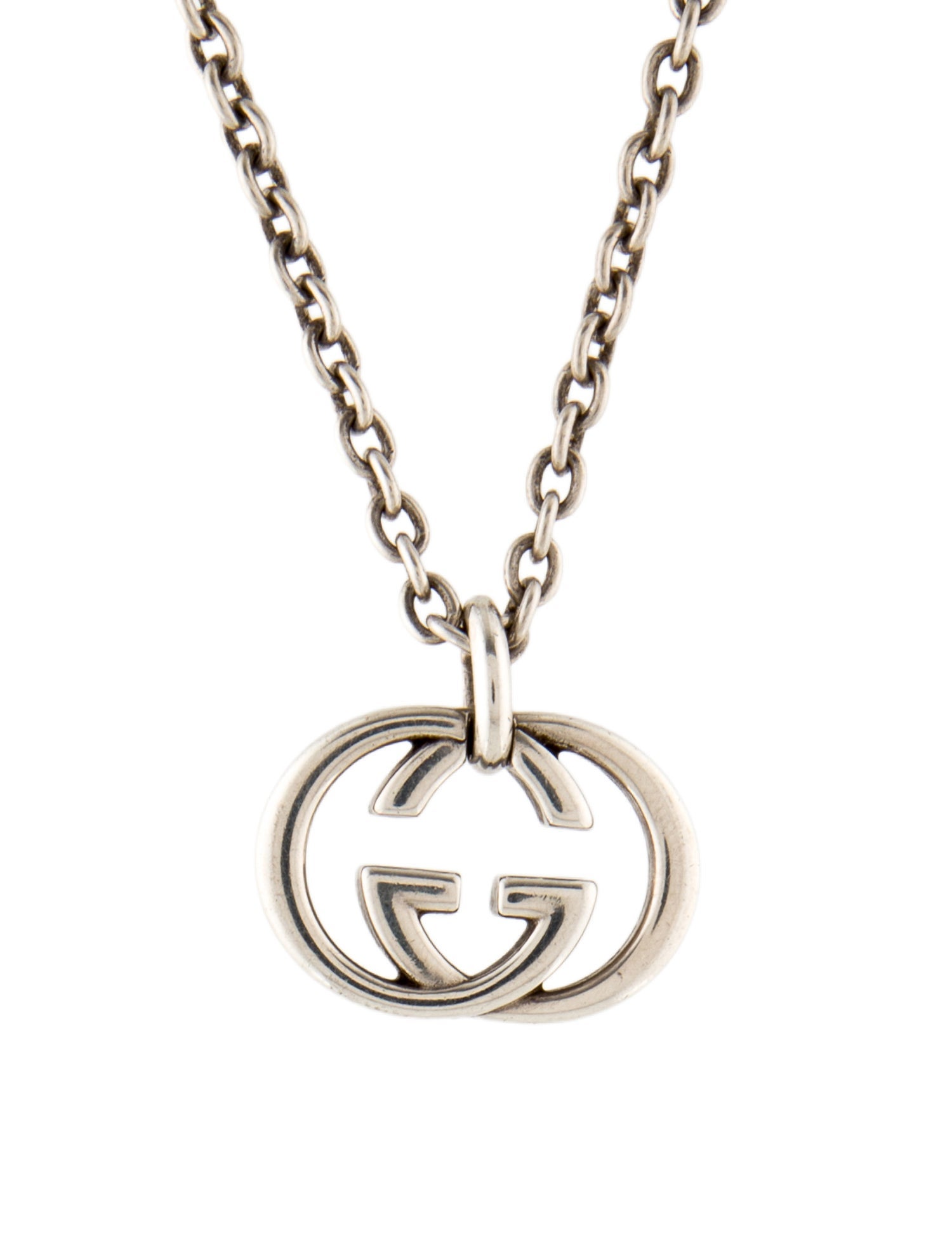 Gucci Interlocking G Pendant Necklace