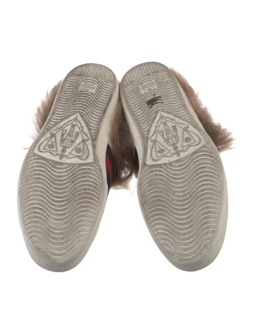 Gucci Sylvie Web Accent Leather Sneakers