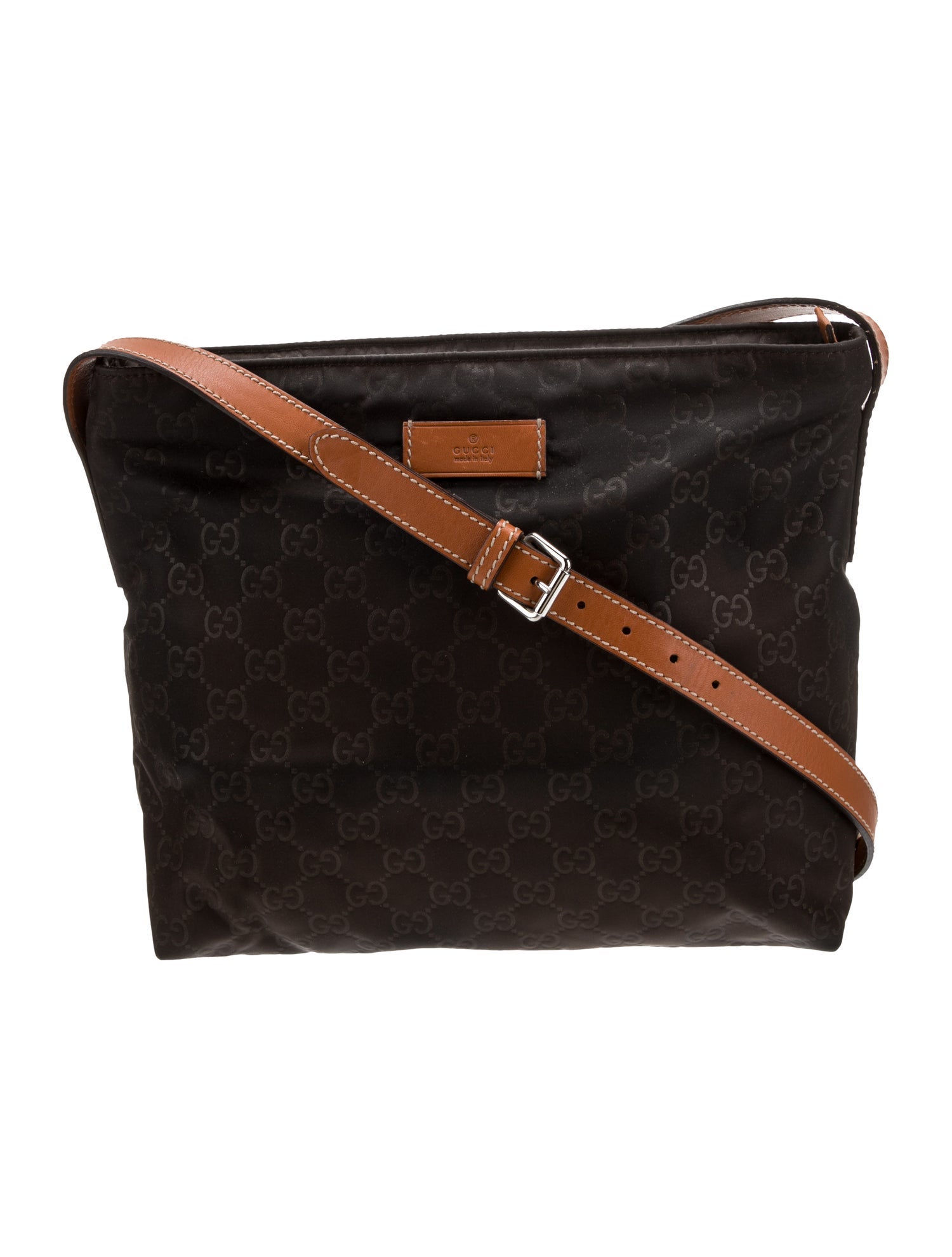 Gucci GG Nylon Messenger Bag