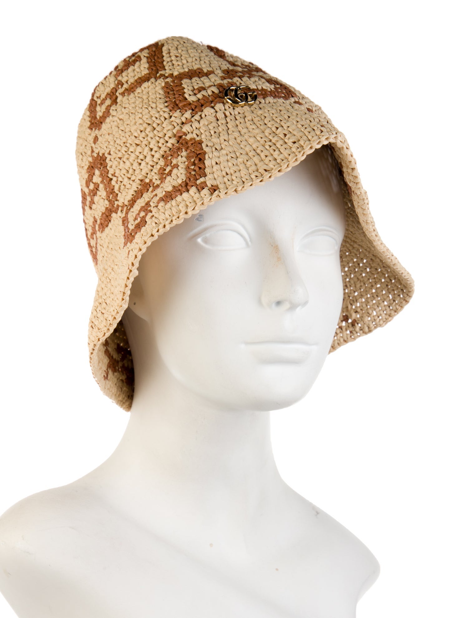 Gucci Gucci Raffia Bucket Hat