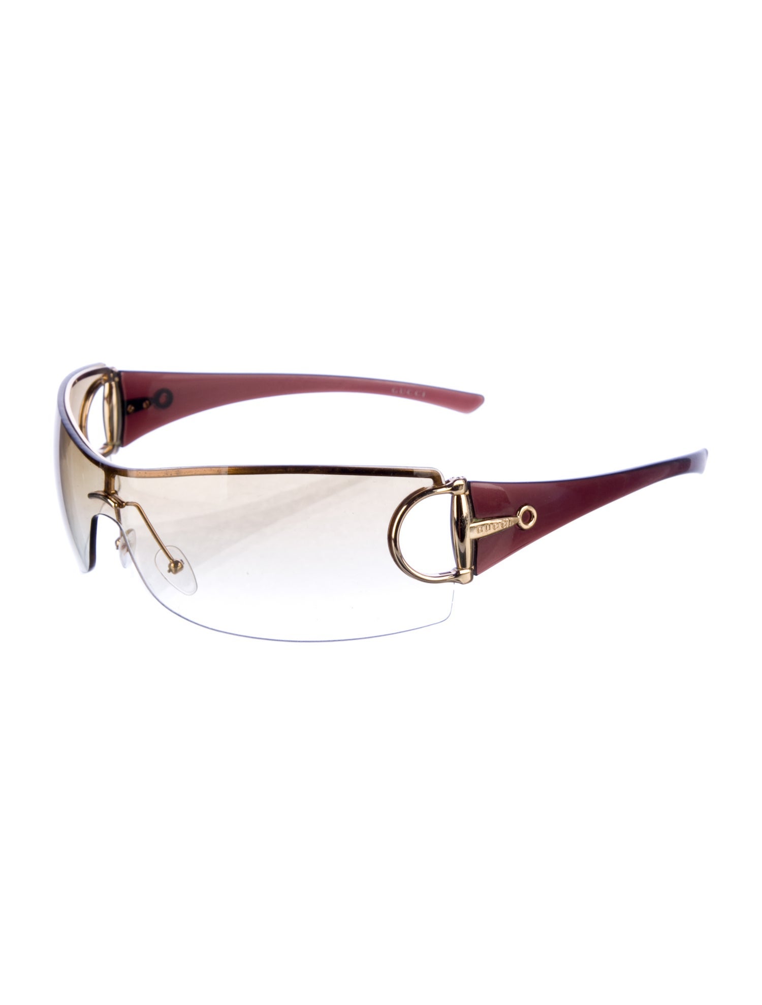 Gucci Vintage Horsebit Accent Sunglasses