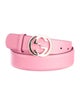 Gucci Interlocking G Logo Leather Belt