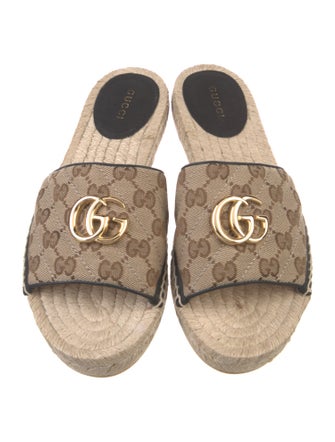 Gucci GG Canvas Canvas Espadrilles